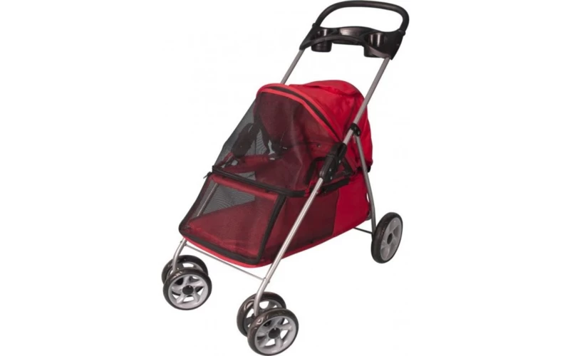 Hondenbuggy 4 Wielen Rood 94 X 46 X 91,5 Cm - Max 10 Kg - Gratis Verzending 3 Hondenbuggy 4 Wielen Rood 94 X 46 X 91,5 Cm - Max 10 Kg - Gratis Verzending