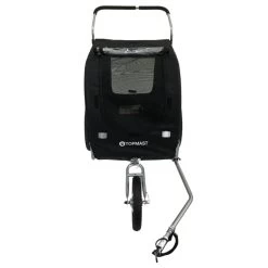 TOPMAST EASY FLOW HONDENFIETSKAR - MET JOGGER FUNCTIE - OPVOUWBAAR - ZWART - LARGE-Gratis Verzending -Hondenbenodigdheden 0587f91a01edc3433e3ba4e593b476660542f6de