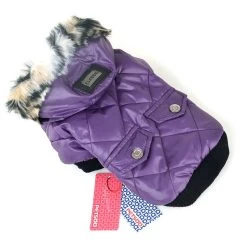 Hondenjas Winter Paars Cool Medium - Ruglengte 23-25 - In Voorraad