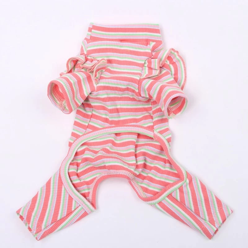 Hondenpyjama Roze Met Aardbei S T/m XXL 4 Hondenpyjama Roze Met Aardbei S T/m XXL - Afbeelding 2