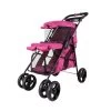 Hondenbuggy Ibiyaya Double Decker Red Violet Max 21 Kg- Gratis Verzending