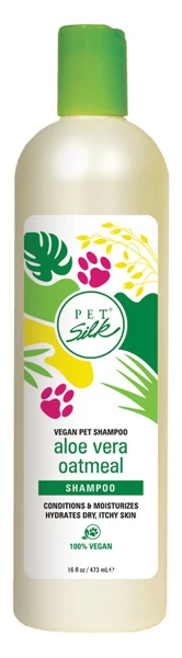ALOE VERA OATMEAL SHAMPOO PET SILK - Hydraterend - Gevoelige Huid