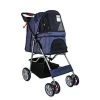HONDENBUGGY DONKERBLAUW - 4 WIELEN- Gratis Verzending -Hondenbenodigdheden 1e3014fc0bc07ff9068f36abe84daeef9f54da33