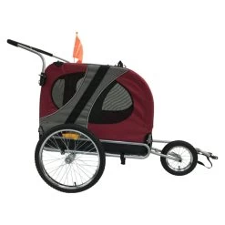 TOPMAST EASY FLOW HONDENFIETSKAR MET JOGGER FUNCTIE - OPVOUWBAAR - ROOD- LARGE-Gratis Verzending -Hondenbenodigdheden 29c0e40439e75538da8a4e53e9e5260ad1d5ef8c 1