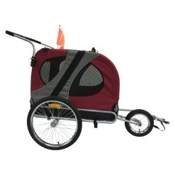 TOPMAST EASY FLOW HONDENFIETSKAR MET JOGGER FUNCTIE - OPVOUWBAAR - ROOD- MEDIUM-Gratis Verzending -Hondenbenodigdheden 29c0e40439e75538da8a4e53e9e5260ad1d5ef8c