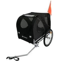 HONDENFIETSKAR ORIGINAL OPVOUWBAAR ZWART - LARGE-Gratis Verzending