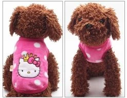 Honden Fleece Trui Poes - Maat XS - Ruglengte 20 Cm - IN VOORRAAD