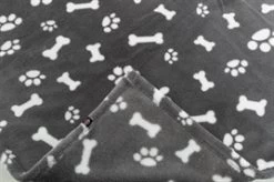 TRIXIE HONDENDEKEN KENNY FLEECE BOT / POOTJES GRIJS 150X100 CM -Hondenbenodigdheden 3405e82ef001b3f242b97bc14c093836ebcde264