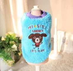 Trui Doggy Blauw LARGE - Ruglengte 31 Cm- In Voorraad