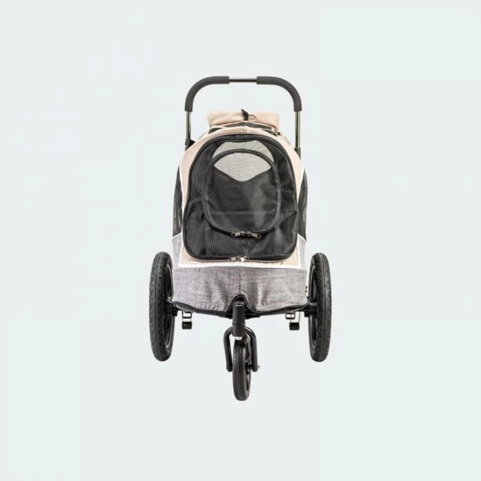 INNOPET SPORTY EVOLUTION - LATTE -Fietskar En Buggy In 1-Gratis Verzending 5 INNOPET SPORTY EVOLUTION - LATTE -Fietskar En Buggy In 1-Gratis Verzending - Afbeelding 3