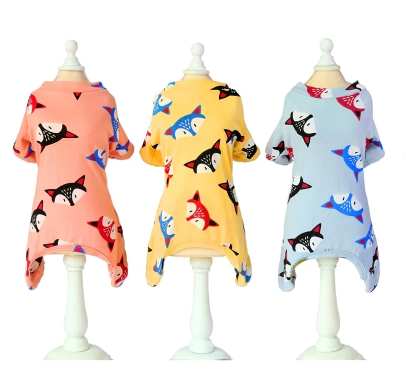 Hondenpyjama Vos Geel - Large - Ruglengte 30 Cm - In Voorraad 5 Hondenpyjama Vos Geel - Large - Ruglengte 30 Cm - In Voorraad - Afbeelding 3