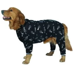 Hondenpyjama Grote Hond Black Fish 2XL T/m 8XL