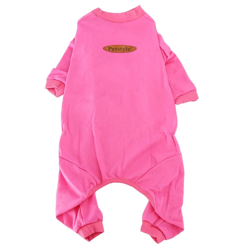 Hondenpyjama Roze Petstyle 3XL T/m 6XL 3 Hondenpyjama Roze Petstyle 3XL T/m 6XL
