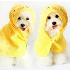 Honden Badjas Geel Small - In Voorraad -Hondenbenodigdheden 49344f8564d9b80c0cd93a677a28f4923ac549a6