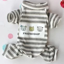 Hondenpakje Vriendschap Grijs - Small - Ruglengte 20-25 Cm - In Voorraad