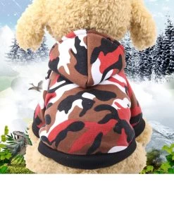 Hondentrui Camouflage Rood XL -Borstomvang 50-52 Cm - In Voorraad