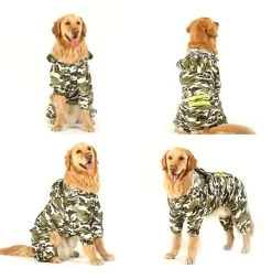 Honden Regenpak Camouflage 3xl T/m 7XL