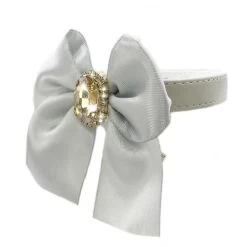 Honden Halsband Funkylicious CameoGrijs Small- Nekomvang23-27 Cm - In Voorraad