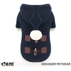 Hondenjas IsPet Blauw -LARGE - Ruglengte 32-35 Cm - In Voorraad