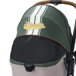Hondenbuggy Ibiyaya Retro Luxe Stroller - Soft Sage - Gratis Verzending -Hondenbenodigdheden 5c4d0581ba601575a3e50803514909fa9da91566