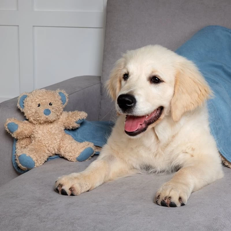 Scruffs Cosy Blanket & Toy Cadeauset Blauw 3 Scruffs Cosy Blanket & Toy Cadeauset Blauw