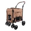 Ibiyaya – Hondenbuggy Gentle Giant Pet Wagon Dirty Peach - Gratis Verzending