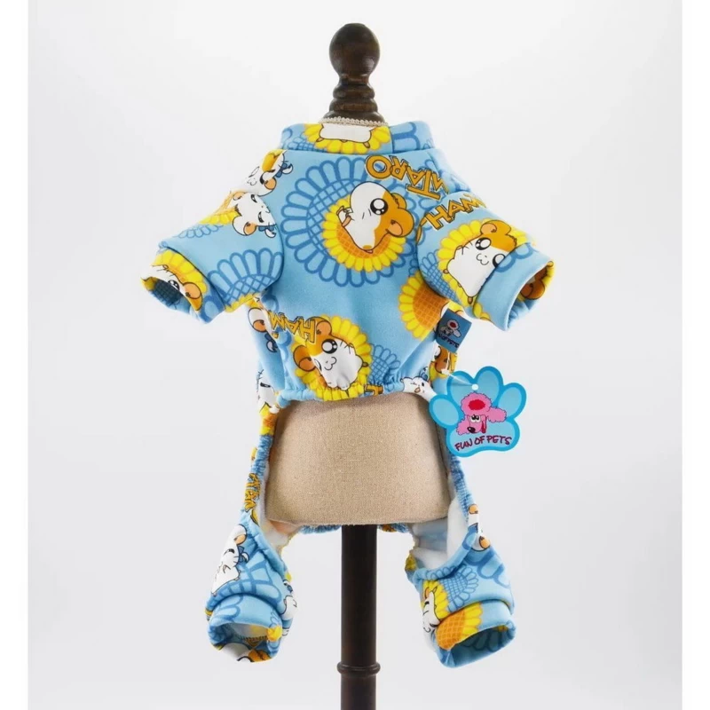 Honden Pajama Sunflower - Maat S - Ruglengte 25 Cm - In Voorraad 4 Honden Pajama Sunflower - Maat S - Ruglengte 25 Cm - In Voorraad - Afbeelding 2