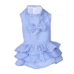 Hondenjurk Square Blauw - Small - Ruglengte 20 Cm - In Voorraad