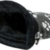 Trixie Relax Slaapzak Jimmy Zwart Met Pootprint 45 X 34 X 20 Cm - Gratis Verzending -Hondenbenodigdheden 7308631131545792ca64ecf7c2ea763083084953