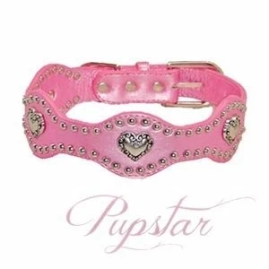 Halsband Hip Doggie Heart Wave Roze XS - Nekomvang 20-26,5 Cm - In Voorraad 3 Halsband Hip Doggie Heart Wave Roze XS - Nekomvang 20-26,5 Cm - In Voorraad