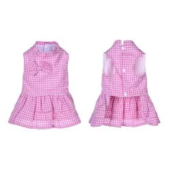 Hondenjurk Square Roze - Medium - Ruglengte 24 Cm - In Voorraad