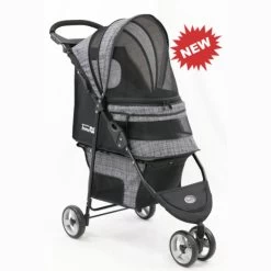 HondenbuggyInnopet Avenue Blended Grey Met Gratis Regenhoes - Gratis Verzending