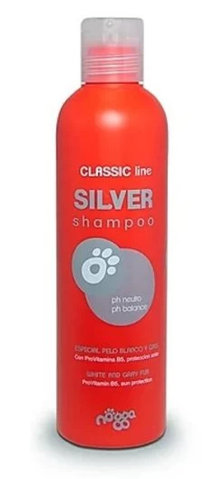 Nogga Silver Shampoo 250 Ml - Witte En Gekleurde Vachten