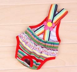 Schattig Periode Pakje Stripe -Hondenbenodigdheden 8a01448a80f94b0b2d7f4c4f04ebdd55c04dd17c