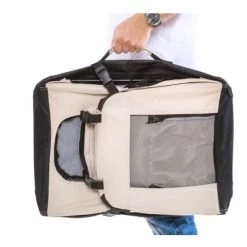 Hondenbench Nylon Beige - Gratis Verzending -Hondenbenodigdheden 91c2f0a8e4cda1300401c49d587664c53240f460