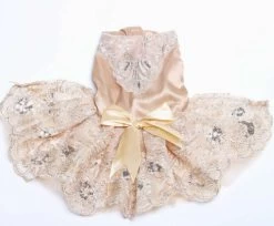 Hondenjurk Fleurtje Champagne XS T/m XL