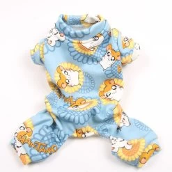 Honden PajamaCartoon Blauw XS T/m XL