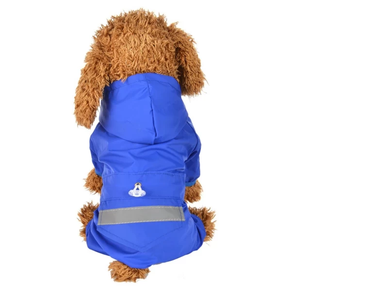 Honden Regenpak Blauw XL - Ruglengte 40-43 Cm - In Voorraad 3 Honden Regenpak Blauw XL - Ruglengte 40-43 Cm - In Voorraad