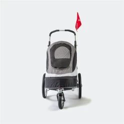InnoPet Sporty Dog Trailer DeLuxe - Black/Silver -Gratis Verzending -Hondenbenodigdheden aba652cba9b791ffdf24bc499e2864125d92b6a5
