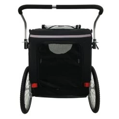 TOPMAST EASY FLOW HONDENFIETSKAR - MET JOGGER FUNCTIE - OPVOUWBAAR - ZWART - LARGE-Gratis Verzending -Hondenbenodigdheden af44e78822230cb6bcbc2f25d909db789470a149