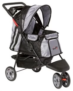 InnoPet Buggy All Terrain Colour Black/Silvergrey- Gratis Verzending - In Voorraad