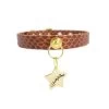 Funkylicious Halsband Snake Bruin Small - Nekomvang 23-27 Cm - In Voorraad -Hondenbenodigdheden baf14b008d940667de2f8cd6674f1cb7a2334636