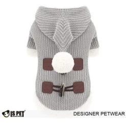 Hondenjas IsPet Grijs Medium - Ruglengte 27-30 Cm - In Voorraad