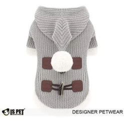 Hondenjas IsPet Grijs Medium - Ruglengte 27-30 Cm - In Voorraad