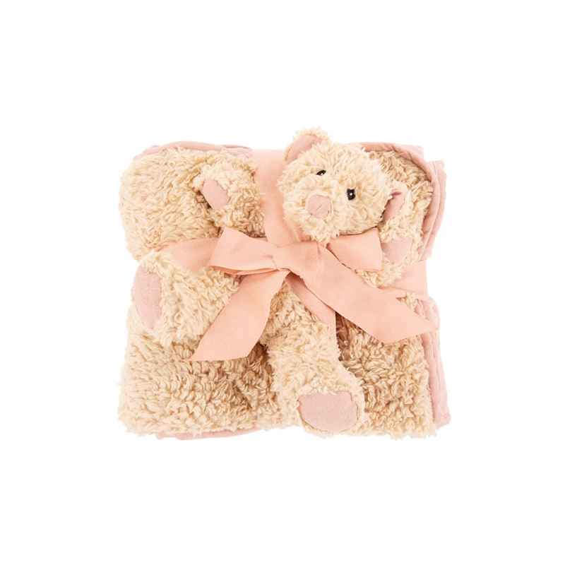 Scruffs Cosy Blanket & Toy Cadeauset Roze 4 Scruffs Cosy Blanket & Toy Cadeauset Roze - Afbeelding 2