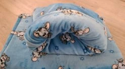 Hondenslaapzak Welness Little Mouse Blauw - 50x60 Cm - IN VOORRAAD