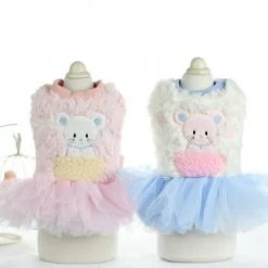 Hondenjas Babe Mouse Roze Small - Ruglengte 25 Cm -In Voorraad