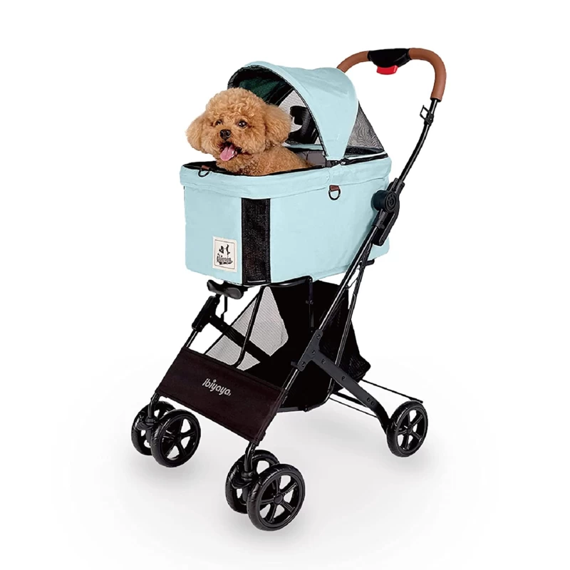 Hondenbuggy Ibiyaya Travois 3-in-1 Dog Stroller SpearMint -Gratis Verzending 3 Hondenbuggy Ibiyaya Travois 3-in-1 Dog Stroller SpearMint -Gratis Verzending