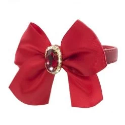 Honden Halsband Funkylicious CameoRood XS - Nekomvang 18-22 Cm - In Voorraad