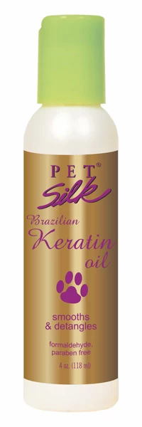 PET SILK BRAZILIAN KERATIN OIL118 ML - Droge Vacht